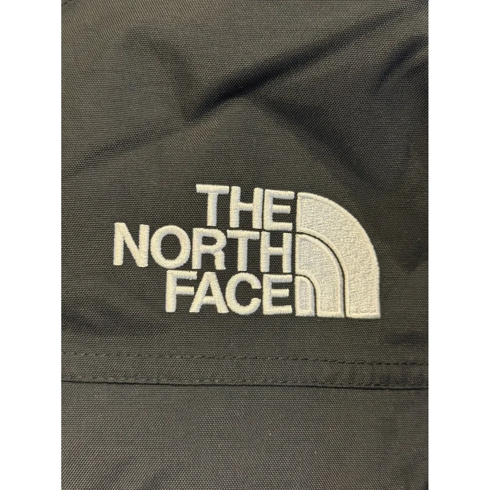 The North Face Gotham Jacket III Men Large Black Down Parka Faux Fur Relaxed Fit